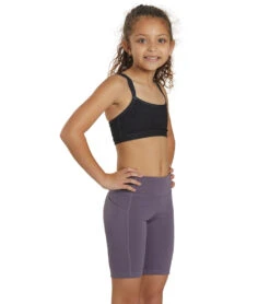 Everyday Yoga Girl Uphold Solid High Waisted Biker Shorts With Pocket 22 Everyday Yoga Girl Uphold Solid High Waisted Biker Shorts With Pocket -Swimming Equipment Shop 8648948580520 purpletaupe 2a