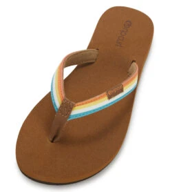 Rip Curl Girls' Freedom Mini Flip Flop (Little Kid) -Swimming Equipment Shop 8649126772904 2t