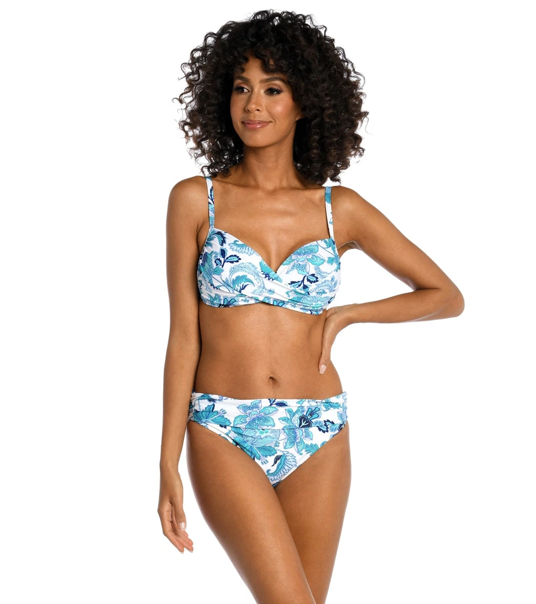 La Blanca Women's Santorini Sun Draped Wrap Front Bikini Top 5 La Blanca Women's Santorini Sun Draped Wrap Front Bikini Top - Image 3