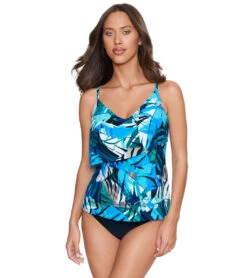 Magicsuit By Miraclesuit Women's Palm Desert Chloe Tankini Top -Swimming Equipment Shop 8649144008872 2t