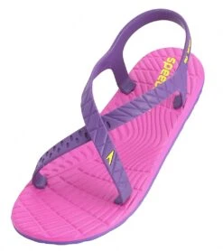 Speedo Kids' Exsqueese Me Flow Sandal -Swimming Equipment Shop 8649178022056 purpleamaranthfuschia 1a