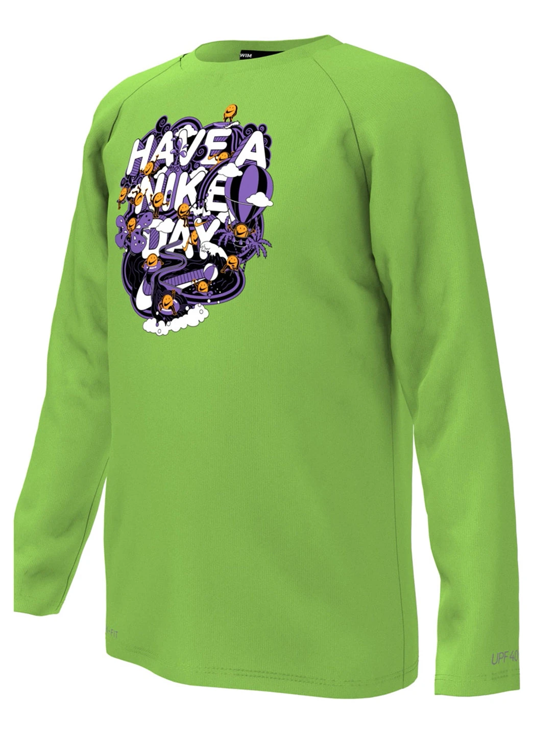 Nike Boys' Have A Nike Day Hydro Long Sleeve Rashguard (Little Kid) 9 Nike Boys' Have A Nike Day Hydro Long Sleeve Rashguard (Little Kid) - Image 7