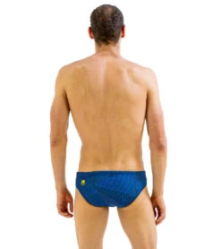 FINIS Boys' Maze Brief Swimsuit 18 FINIS Boys' Maze Brief Swimsuit -Swimming Equipment Shop 8649204433064 mazeblue 3a