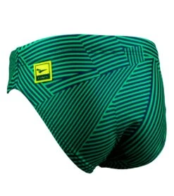 FINIS Boys' Maze Brief Swimsuit 26 FINIS Boys' Maze Brief Swimsuit -Swimming Equipment Shop 8649204433064 mazegreen 4a