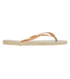 Havaianas Slim Patette Glow Sandal 17 Havaianas Slim Patette Glow Sandal -Swimming Equipment Shop 8649235202216 sandgreygolden 3a