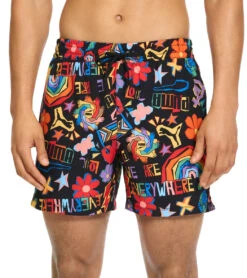 Puma Men's 5.5" Pride Swim Trunks