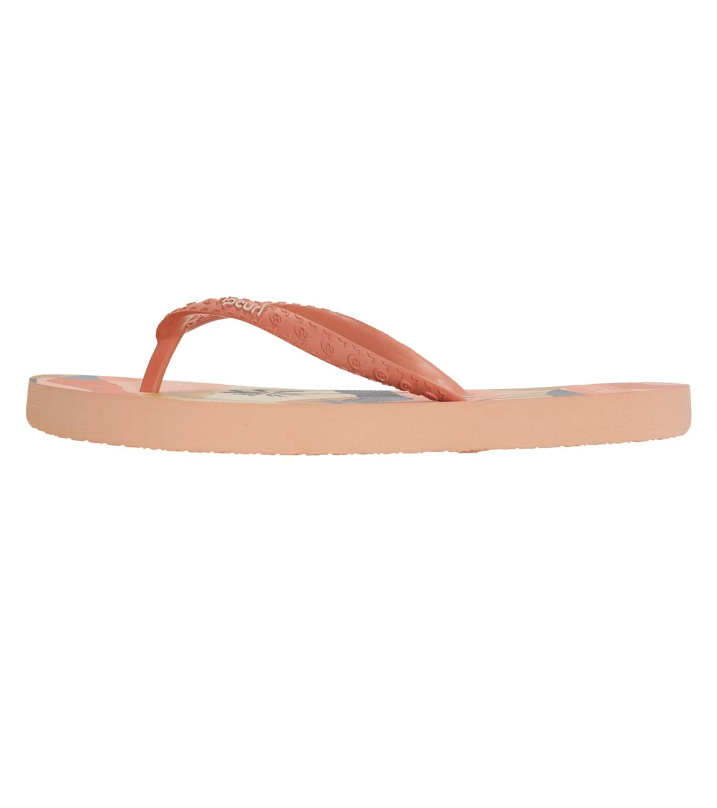 Rip Curl Girls' Melting Waves Girl Flip Flop (Big Kid) 4 Rip Curl Girls' Melting Waves Girl Flip Flop (Big Kid) - Image 2