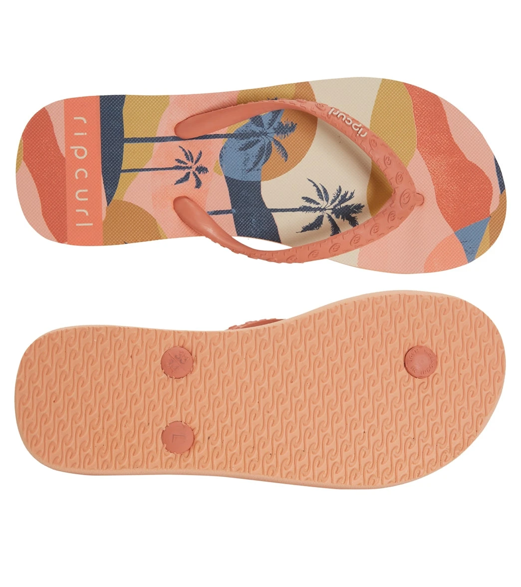 Rip Curl Girls' Melting Waves Girl Flip Flop (Big Kid) 6 Rip Curl Girls' Melting Waves Girl Flip Flop (Big Kid) - Image 4