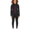 Level Six Women's Vesta Zippered Full Thermal Unisuit -Swimming Equipment Shop 8650022420648 black 1a
