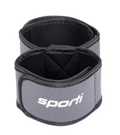 Sporti Pulling Ankle Strap -Swimming Equipment Shop 8650027270312 blackgrey 3a