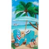Dohler Beach Chairs And Palms Beach Towel 30”X 60” -Swimming Equipment Shop 8650050207912 multicolor 1a