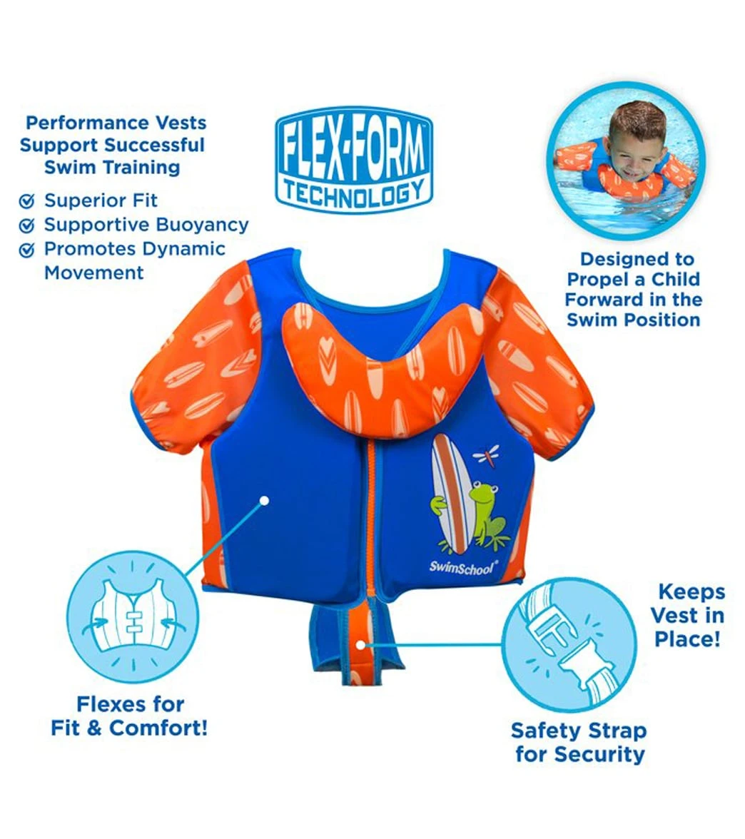 Aqua Leisure Kids' Deluxe Swim Trainer Vest With Collar 6 Aqua Leisure Kids' Deluxe Swim Trainer Vest With Collar - Image 4