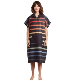 Nomadix Pinstripes Multi Changing Poncho -Swimming Equipment Shop 8650074357928 multi