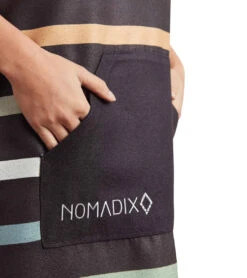 Nomadix Pinstripes Multi Changing Poncho -Swimming Equipment Shop 8650074357928 multi 5a