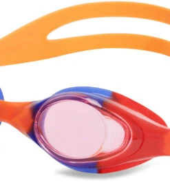 Sporti Ripple Racer Prism Goggle Jr. -Swimming Equipment Shop 8650080682152 pinklenspinkorangestrap 6a
