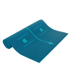 Everyday Yoga Kids' Alignment Yoga Mat 60 Inch 5mm -Swimming Equipment Shop 8650149167272 peacockwithprint