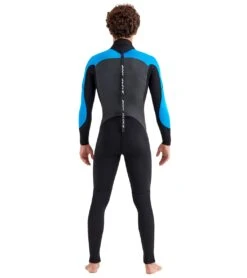 Body Glove Men's Phoenix 3/2mm Back Zip Full Wetsuit -Swimming Equipment Shop 8650170859688 blue 2a
