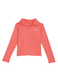 Speedo Girls' Long Sleeve Hooded Swim Tee (Big Kid) 26 Speedo Girls' Long Sleeve Hooded Swim Tee (Big Kid) -Swimming Equipment Shop 8650191798440 coralparadise