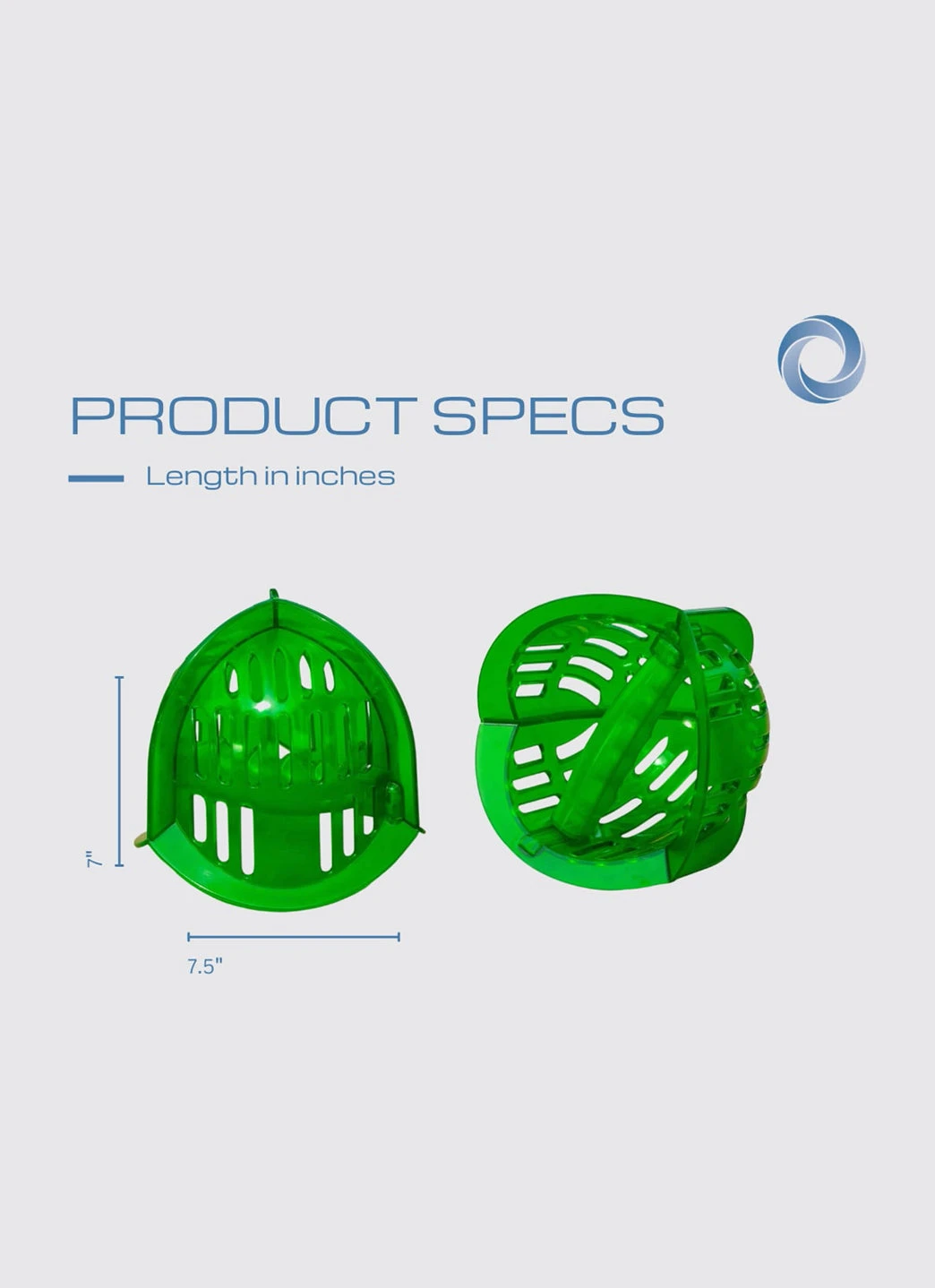 Hydrorevolution Aqualogix LOW Resistance Bell 4 Hydrorevolution Aqualogix LOW Resistance Bell - Image 2