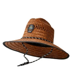 Rip Curl Men's Logo Straw Hat 20 Rip Curl Men's Logo Straw Hat -Swimming Equipment Shop 8650211721384 brown 4a