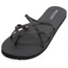 Volcom Women's New School II Sandal 1 Volcom Women's New School II Sandal -Swimming Equipment Shop 8650397647016 blackout 1a