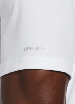 Nike Men's Classic Short Sleeve Rash Guard -Swimming Equipment Shop 8650430316712 white 3a