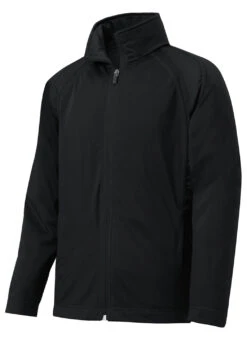 SwimOutlet Youth Sport-Tek® Tricot Track Jacket 21 SwimOutlet Youth Sport-Tek® Tricot Track Jacket -Swimming Equipment Shop 8650454007976 blackblack 1a