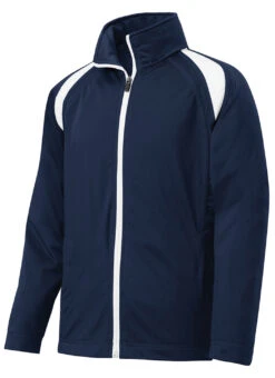 SwimOutlet Youth Sport-Tek® Tricot Track Jacket 29 SwimOutlet Youth Sport-Tek® Tricot Track Jacket -Swimming Equipment Shop 8650454007976 truenavywhite 1a