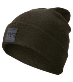 TYR Cuffed Knit Beanie 41 TYR Cuffed Knit Beanie -Swimming Equipment Shop 8650458103976 olive