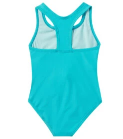 Speedo Girls' Solid Racerback One Piece Swimsuit (Little Kid, Big Kid) 18 Speedo Girls' Solid Racerback One Piece Swimsuit (Little Kid, Big Kid) -Swimming Equipment Shop 8650510991528 scubablue 2a