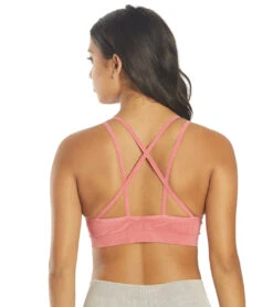 NUX Levitate Seamless Mineral Wash Yoga Sports Bra -Swimming Equipment Shop 8650552672424 berry 1a