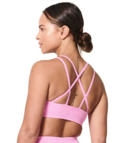 NUX Levitate Seamless Mineral Wash Yoga Sports Bra -Swimming Equipment Shop 8650552672424 knockoutpink