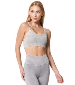 NUX Levitate Seamless Mineral Wash Yoga Sports Bra -Swimming Equipment Shop 8650552672424 stonewash 3a