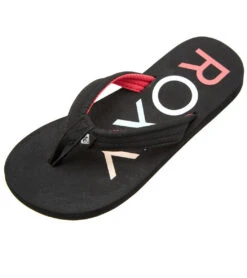 Roxy Girls' Vista III Flip Flop (Little Kid, Big Kid) 33 Roxy Girls' Vista III Flip Flop (Little Kid, Big Kid) -Swimming Equipment Shop 8650605887656 black 1a