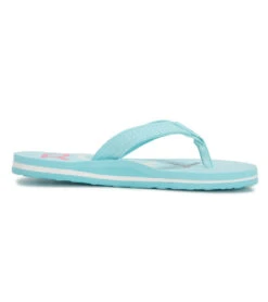 Roxy Girls' Vista III Flip Flop (Little Kid, Big Kid) 29 Roxy Girls' Vista III Flip Flop (Little Kid, Big Kid) -Swimming Equipment Shop 8650605887656 lightblue 3a