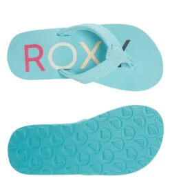 Roxy Girls' Vista III Flip Flop (Little Kid, Big Kid) 30 Roxy Girls' Vista III Flip Flop (Little Kid, Big Kid) -Swimming Equipment Shop 8650605887656 lightblue 4a