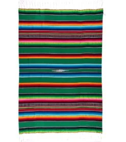 Native Yoga Large Mexican Serape Blanket 33 Native Yoga Large Mexican Serape Blanket -Swimming Equipment Shop 8650611097768 kellygreen