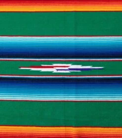 Native Yoga Large Mexican Serape Blanket 31 Native Yoga Large Mexican Serape Blanket -Swimming Equipment Shop 8650611097768 kellygreen 2a