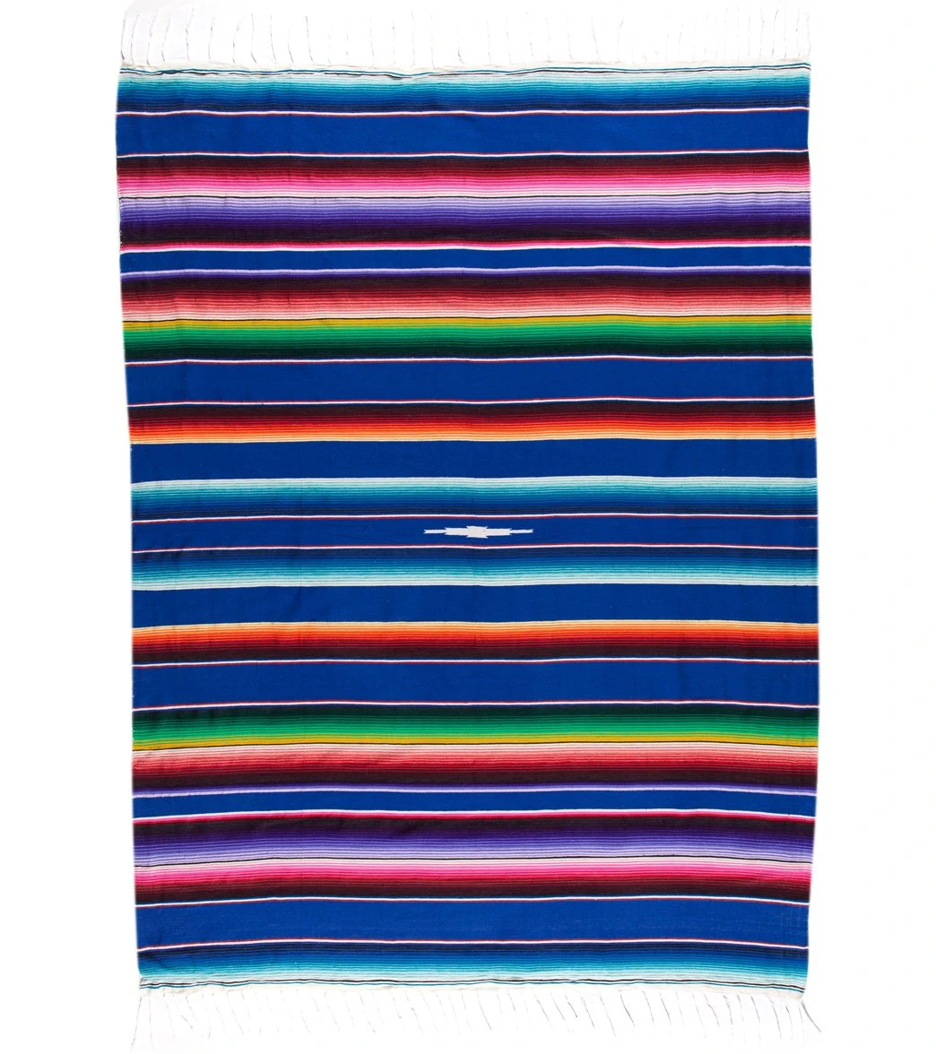 Native Yoga Large Mexican Serape Blanket 19 Native Yoga Large Mexican Serape Blanket - Image 17
