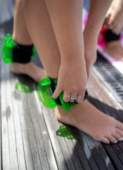 Hydrorevolution Aqualogix LOW Resistance Fin/Cuff -Swimming Equipment Shop 8650618962088 green 4a