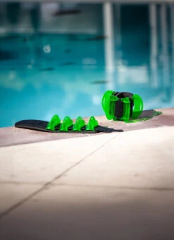 Hydrorevolution Aqualogix LOW Resistance Fin/Cuff -Swimming Equipment Shop 8650618962088 green 6a