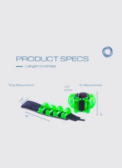 Hydrorevolution Aqualogix LOW Resistance Fin/Cuff -Swimming Equipment Shop 8650618962088 green 8a