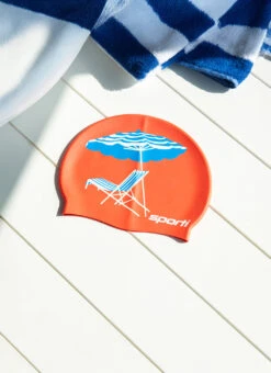 Sporti X Emma Weyant Beach Club Silicone Swim Cap