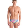 Arena Men's Pride Brief Swimsuit -Swimming Equipment Shop 8650692493480 royalwhitemulti 1a