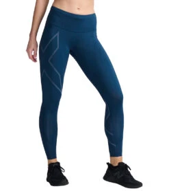2XU Women's Light Speed Mid-Rise Compression Tight 34 2XU Women's Light Speed Mid-Rise Compression Tight -Swimming Equipment Shop 8650760716456 moonlightmoonlightreflective 2a