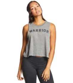 Spiritual Gangster Warrior Crop Tank 26 Spiritual Gangster Warrior Crop Tank -Swimming Equipment Shop 8650789552296 heathergrey