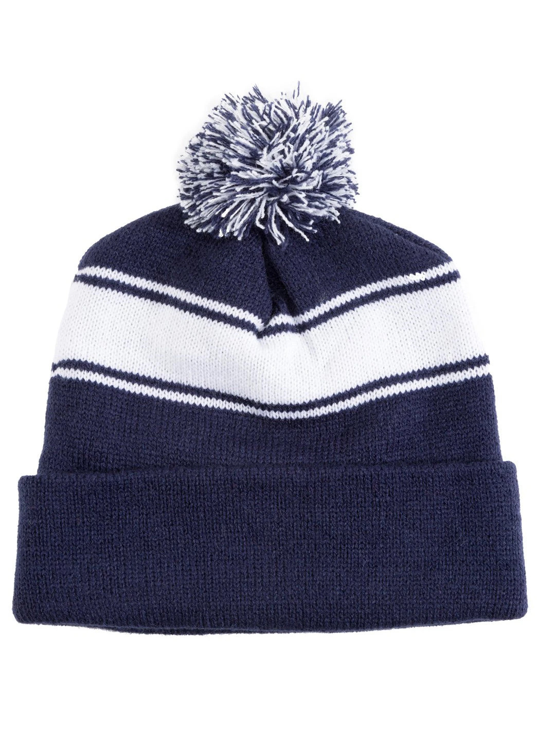 SwimOutlet Stripe Pom Pom Beanie 5 SwimOutlet Stripe Pom Pom Beanie - Image 3