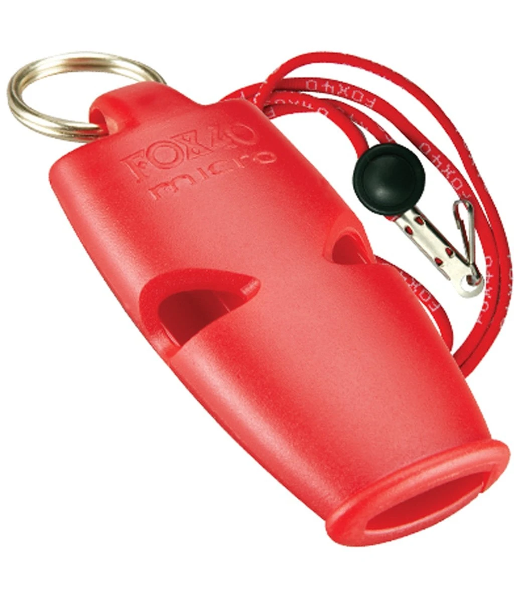 Fox 40 Micro Lifeguard Whistle With Breakaway Lanyard 20 Fox 40 Micro Lifeguard Whistle With Breakaway Lanyard - Image 18