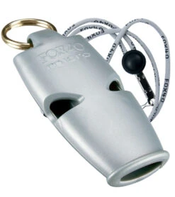 Fox 40 Micro Lifeguard Whistle With Breakaway Lanyard 40 Fox 40 Micro Lifeguard Whistle With Breakaway Lanyard -Swimming Equipment Shop 8650899914920 silver 1a