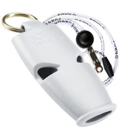 Fox 40 Micro Lifeguard Whistle With Breakaway Lanyard 27 Fox 40 Micro Lifeguard Whistle With Breakaway Lanyard -Swimming Equipment Shop 8650899914920 white